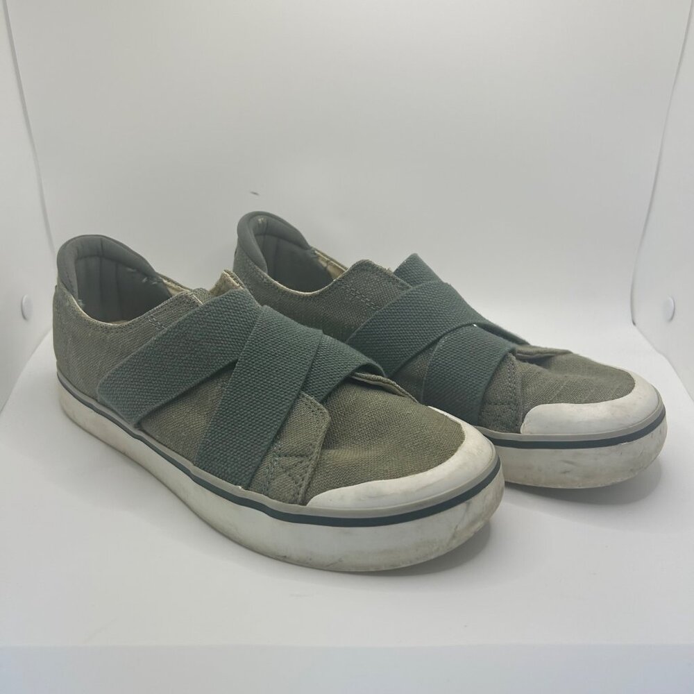 KEEN Elsa III Gore Green Cross-Strap Slip-On Shoes green Size 9 - Picture 2 of 9